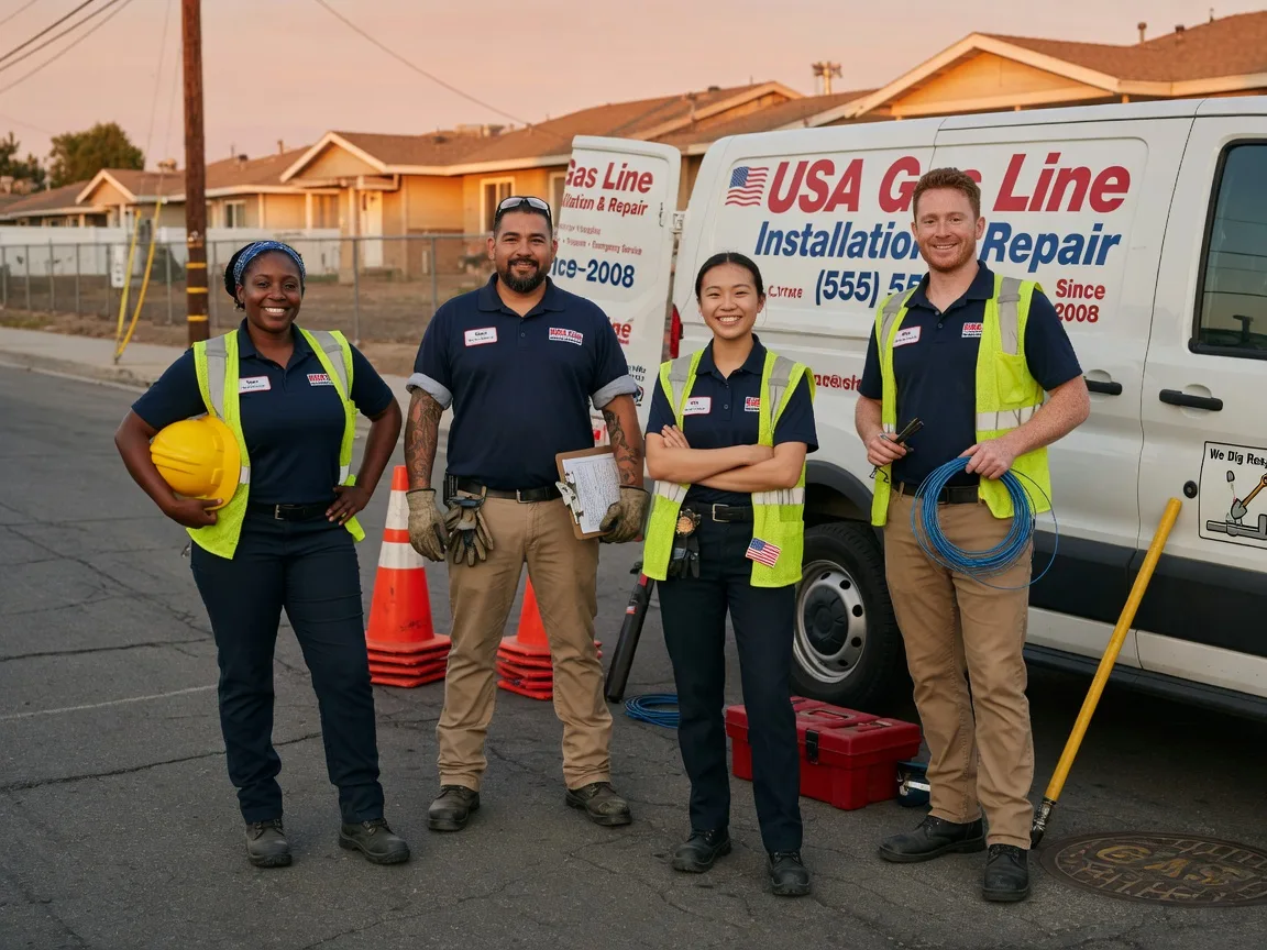 Gas Line Installation company in Thornton, IA